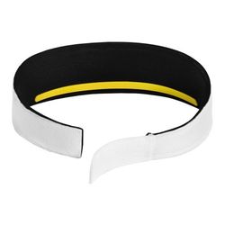 🤍💦 Cinta Deportiva Anti Sudor HALO V VELCRO® HEADBAND - White | Controla el sudor con precisión y estilo 🏃‍♀️🚴‍♂️🔥