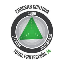 🖤🛡️ Coderas Leatt Contour Negro – Protección de Alto Rendimiento para tu Seguridad en la Ruta 🚵‍♂️🔥