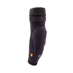 🛡️🖤 Coderas Fox Extraíble Launch Negras | Protección Versátil y Máximo Confort para MTB 🚵‍♂️🔥