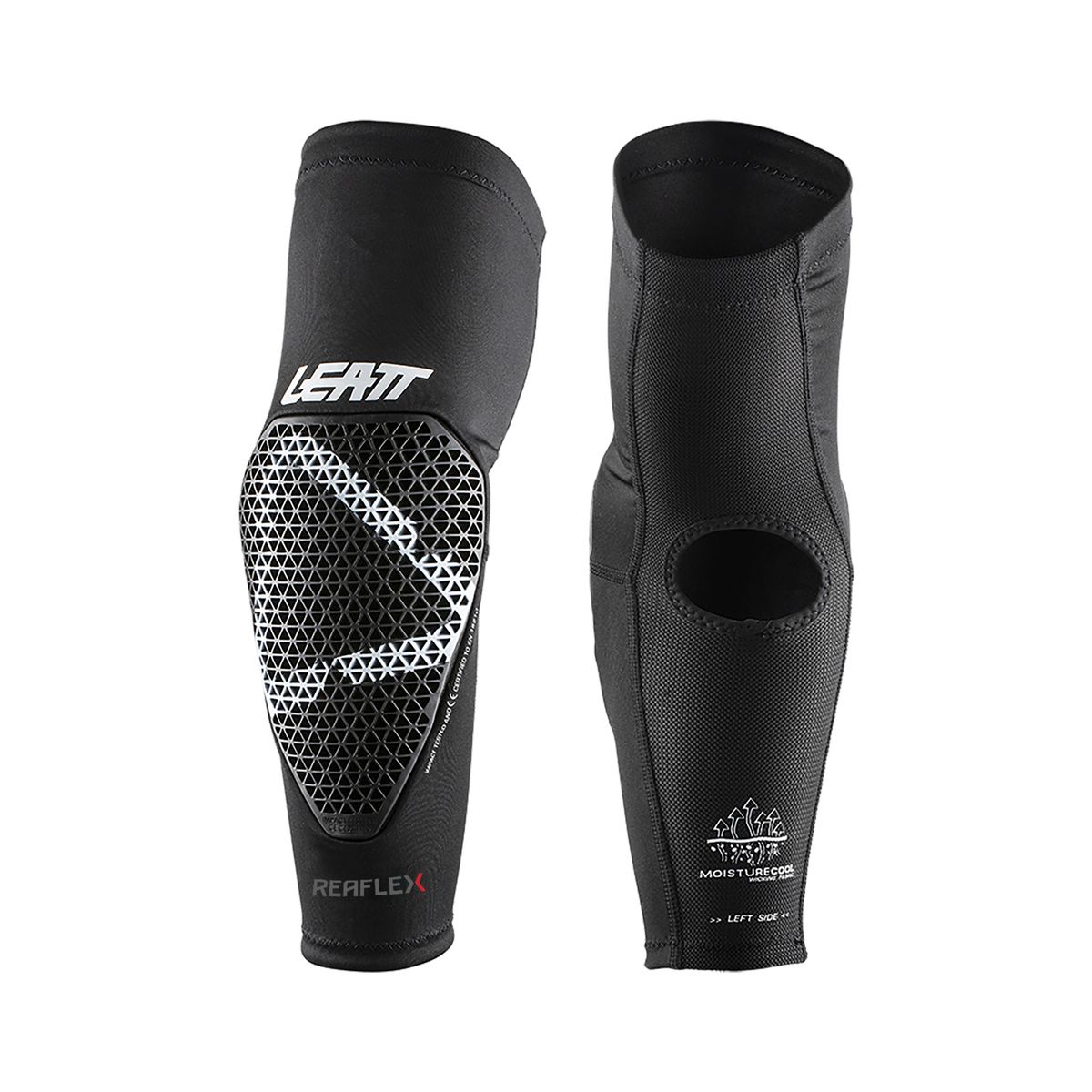 🖤 Coderas Leatt ReaFlex Negras | Protección Ligera y Confort Total 🛡️🚵‍♂️💨 L