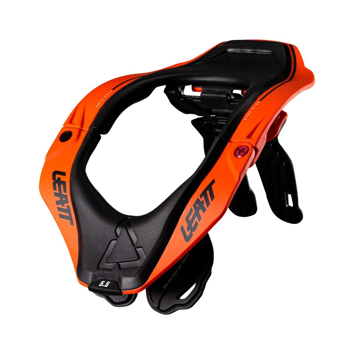 🛡️🔥 Collarín 5.5 Leatt Naranja – Máxima protección y rendimiento para los riders más exigentes L/XL
