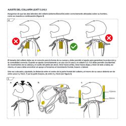 🛡️ Collarín Leatt 5.5 Blanco – Máxima Protección y Comodidad para Riders