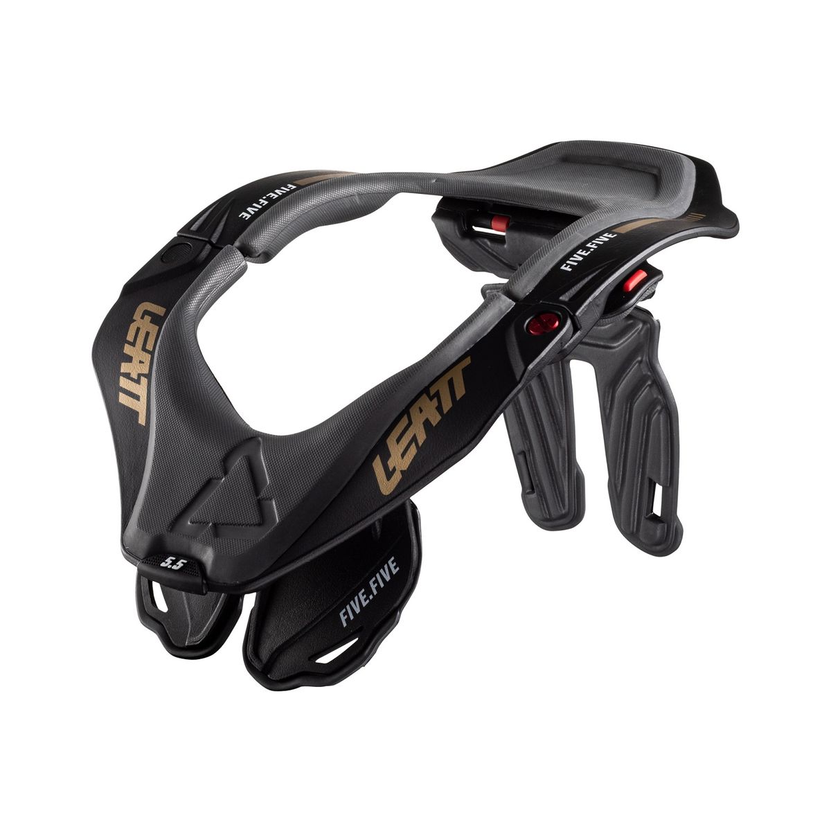🛡️ Collarín Bici Leatt 5.5 Stealth – Protección Profesional para los Riders Más Exigentes 🚴‍♂️🔥 L/XL