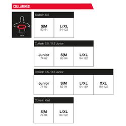 Collarín Leatt 3.5 Jr Azul – Protección Profesional para los Jóvenes Riders