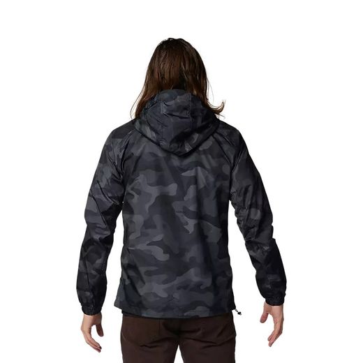 Cortavientos Fox Head Camo – Protección y Estilo para tus Aventuras Negro Camuflaje