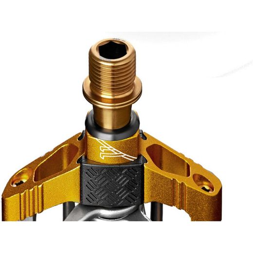 Pedales Automáticos Crank Brothers Candy 11 Color Oro