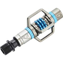 Pedales Automáticos Crank Brothers Eggbeater 3  Plata - Azul Eléctrico