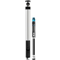 🔧✨ Hinchador de Mano Klic HP CrankBrothers con Manómetro Plata | Inflado Preciso de Alta Presión