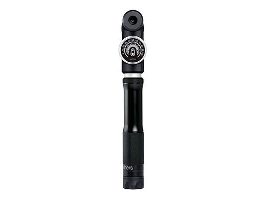 🔧🖤 Hinchador de Mano CrankBrothers Sterling con Manómetro – Midnight Edition | Precisión y Potencia en Cada Inflado