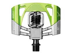 Pedales Automáticos Crankbrothers Mallet 2 Plata/Verde