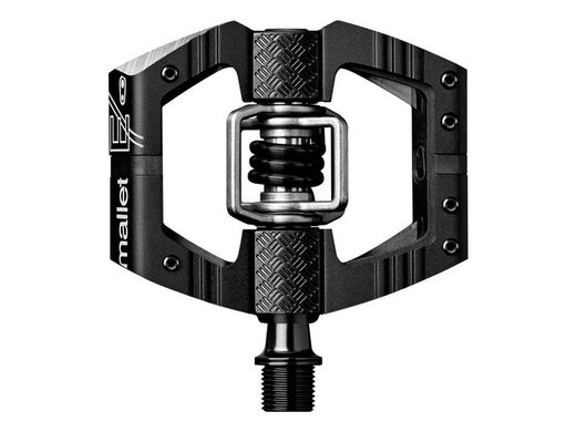 Pedales Automáticos Crankbrothers Mallet E Negro | Potencia, agarre y precisión para dominar el enduro