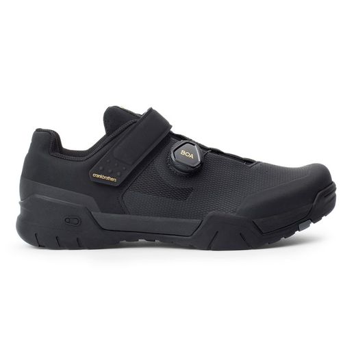 👟⚫🟡🚵‍♂️ Zapatillas Crankbrothers Mallet E Boa Negro/Dorado