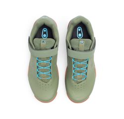 👟💚🤎💙🚵‍♂️ Zapatillas CrankBrothers Mallet E Speedlace Verde/Marrón/Azul