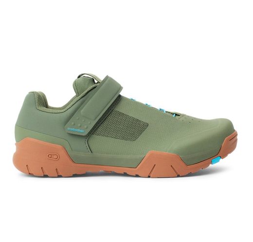 👟💚🤎💙🚵‍♂️ Zapatillas CrankBrothers Mallet E Speedlace Verde/Marrón/Azul