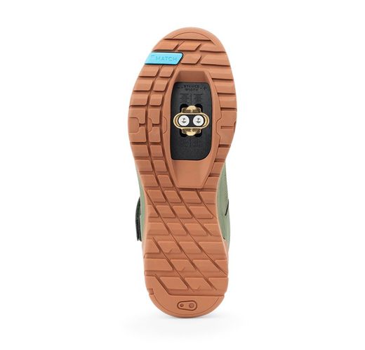 👟💚🤎💙🚵‍♂️ Zapatillas CrankBrothers Mallet E Speedlace Verde/Marrón/Azul