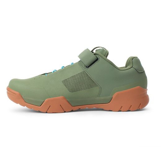 👟💚🤎💙🚵‍♂️ Zapatillas CrankBrothers Mallet E Speedlace Verde/Marrón/Azul