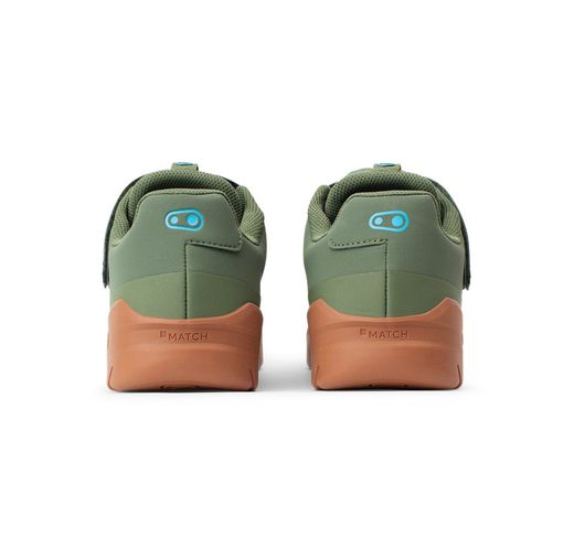 👟💚🤎💙🚵‍♂️ Zapatillas CrankBrothers Mallet E Speedlace Verde/Marrón/Azul