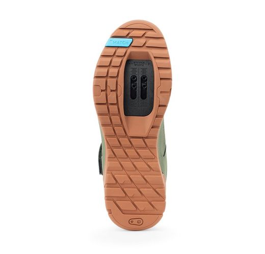 👟💚🤎💙🚵‍♂️ Zapatillas CrankBrothers Mallet E Speedlace Verde/Marrón/Azul