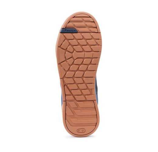 👟💙🤎🚵‍♂️ Zapatillas Crankbrothers Mtb Mallet Stamp Lace Azul/Marrón