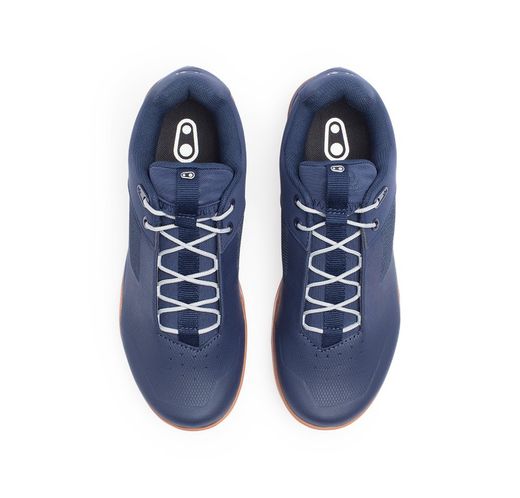 👟💙🤎🚵‍♂️ Zapatillas Crankbrothers Mtb Mallet Stamp Lace Azul/Marrón