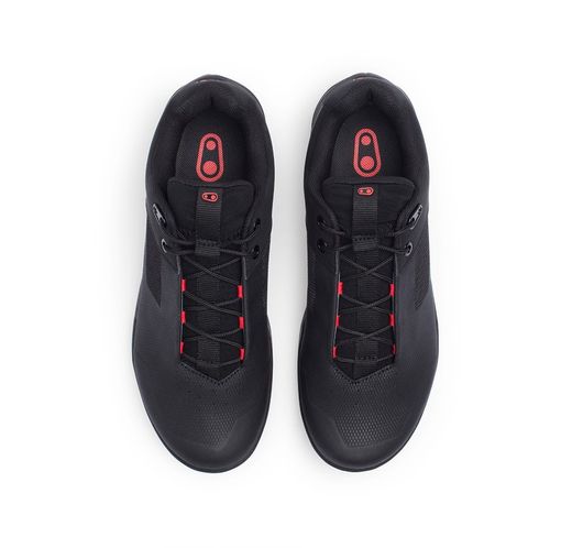 👟⚫🔴🚵‍♂️ Crankbrothers Zapatillas Mtb Mallet Stamp Lace Negro/Rojo