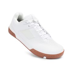 👟⚪🤎🚵‍♂️ Crankbrothers Zapatillas Mtb Stamp Lace  Blanco/Marrón