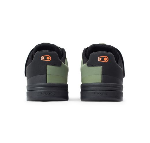 👟💚⚫🟠🚵‍♂️ Zapatillas Crank Brothers Stamp Speedlace Verde/Negro/Naranja
