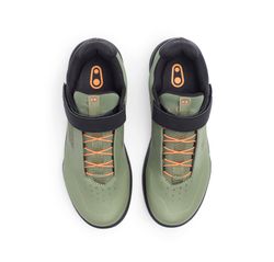 👟💚⚫🟠🚵‍♂️ Zapatillas Crank Brothers Stamp Speedlace Verde/Negro/Naranja
