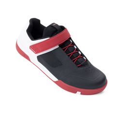 👟🔴⚫⚪🚵‍♂️ Zapatillas Crank Brothers Stamp Speedlace Roja/Negra/Blanca