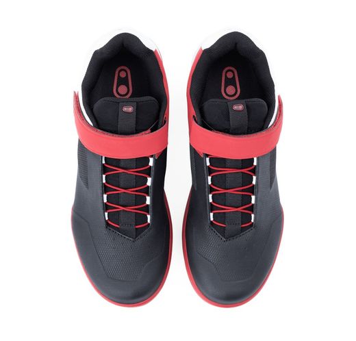 👟🔴⚫⚪🚵‍♂️ Zapatillas Crank Brothers Stamp Speedlace Roja/Negra/Blanca
