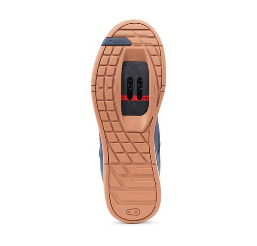 👟💙🤎🚵‍♂️ Zapatillas Crankbrothers  Mtb Mallet Stamp Lace Azul/Marrón