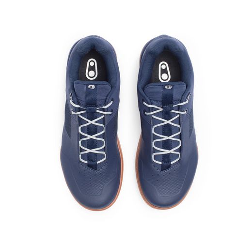 👟💙🤎🚵‍♂️ Zapatillas Crankbrothers  Mtb Mallet Stamp Lace Azul/Marrón