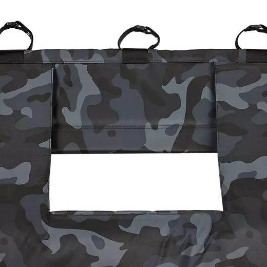 Cubierta Fox para Plataforma Trasera Pequeña - Negro Camuflaje | Protección y Estilo para tu Vehículo 🚙