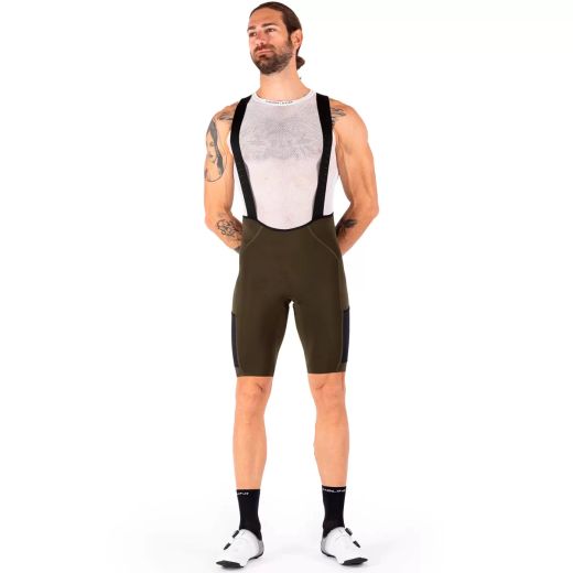 🚴‍♂️ Culotte con Tirantes Cargo Gravel para Hombre – Comodidad y Almacenamiento Extra 🧭🔥