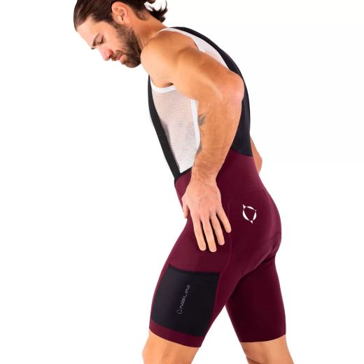 🚴‍♂️ Culotte con Tirantes Cargo Gravel para Hombre – Comodidad y Almacenamiento Extra 🧭🔥
