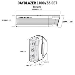 🚴‍♂️💡🔴 Pack de Luces Blackburn Dayblazer  – 1000 + 65 Lúmenes 🔥 | Visibilidad y Seguridad Total para Ruta y Ciudad 🌙