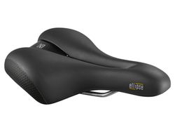 🚴‍♀️ Sillín Ellipse 3D Skingel Moderate para Mujer – Negro Comodidad, Soporte y Rendimiento en Cada Pedalada