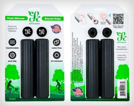 Puños Silicona Esigrips Plush Negro