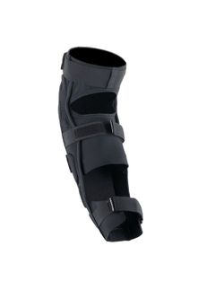 🛡️🔥 Espinillera Alpinestars A-Impact Plasma Pro Negro/Blanco | Protección Avanzada y Comodidad Total 🚵‍♂️⚫⚪
