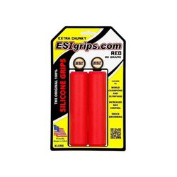 Puños Bicicleta Esigrips Extra Chunky Rojo silicona