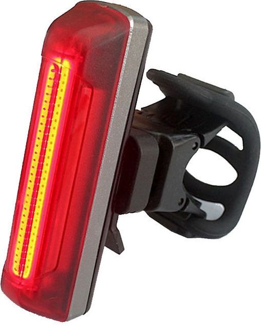 🚴‍♂️🔴 Piloto Trasero RIDERS F71  – 50 Lúmenes 💡 | Luz LED USB 🔋 | Para Tija Aero 🚲 | Visibilidad Total y Estilo Deportivo 🚨