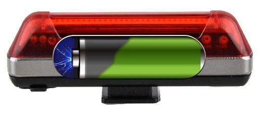🚴‍♂️🔴 Piloto Trasero RIDERS F71  – 50 Lúmenes 💡 | Luz LED USB 🔋 | Para Tija Aero 🚲 | Visibilidad Total y Estilo Deportivo 🚨