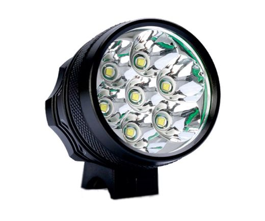 🚴‍♂️💡 Foco LED RIDERS CREE F-9800 – 9800 Lúmenes ⚡ | Batería Estanca 🔋 | Máxima Potencia y Visibilidad Profesional 🌙