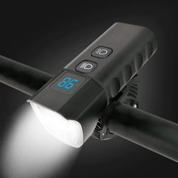 💡🚴‍♂️ Luz de Ciclismo RIDERS – Foco Serie Premium Digital | 2000 Lúmenes ⚡ | Batería Integrada 🔋 | Alta Potencia y Precisión 🚴‍♂️