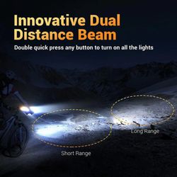 💡🚴‍♂️ Luz de Ciclismo RIDERS – Foco Serie Premium Digital | 2000 Lúmenes ⚡ | Batería Integrada 🔋 | Alta Potencia y Precisión 🚴‍♂️