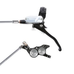 🚵‍♂️ Freno Hope Tech 4 V4 Trasero Negro/Plata – Potencia y Control Premium Compatible E-Bike 🔥🛑