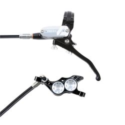 🚴‍♂️🖤✨ Freno Hope Tech 4 E4 Negro/Plata Trasero – Potencia y Control Profesional para MTB