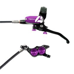 🚵‍♂️ Freno Hope Tech 4 E4 Trasero Negro/Violeta – Potencia, Precisión y Diseño Exclusivo 🖤💜