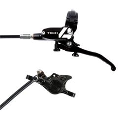 🚴‍♂️🖤 Freno HOPE Tech 4 X2 Delantero Negro – Precisión y Control Premium para MTB