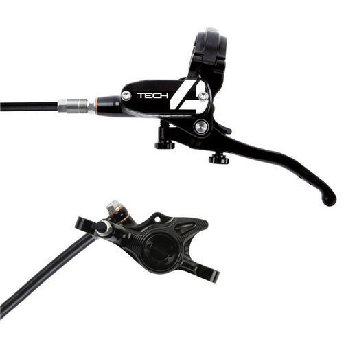 🚴‍♂️🖤 Freno HOPE Tech 4 X2 Delantero Negro – Precisión y Control Premium para MTB
